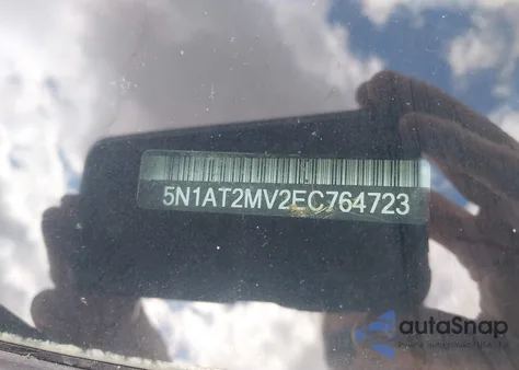 2014 Nissan Rogue Sv из США, поврежденный, VIN 5N1AT2MV2EC764723